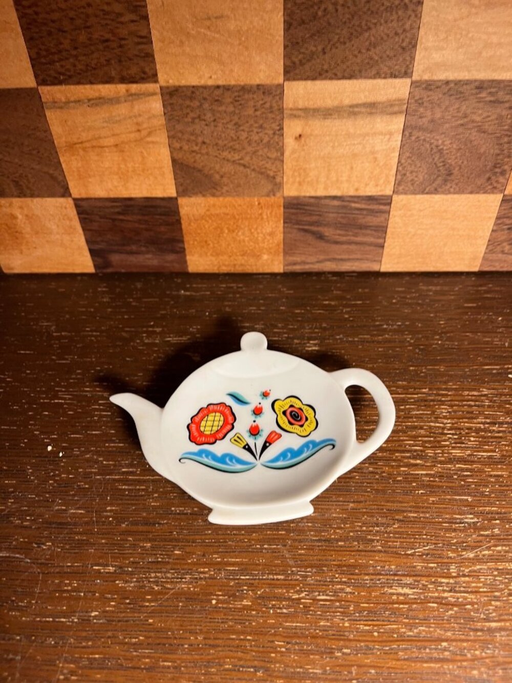 Berggren Trayner Scandinavian Teapot Shaped Teabag Holder A745